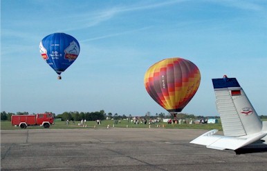 Ballonfahrt am Flugplatz Kamenz